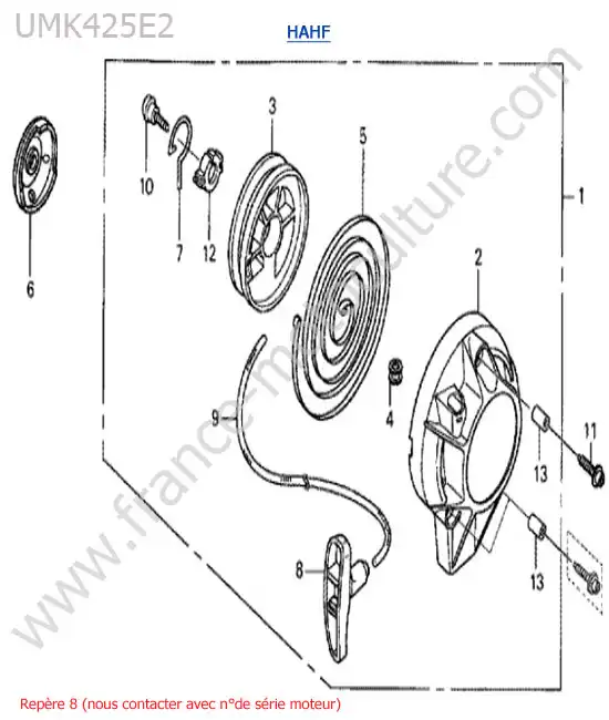 Lanceur HONDA UMK425-2-1