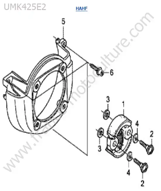 Embrayage HONDA UMK425-2-1