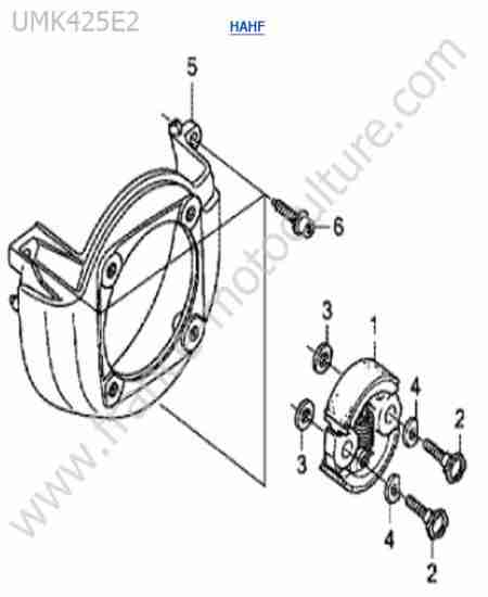 HONDA - UMK425-2-1 : Embrayage