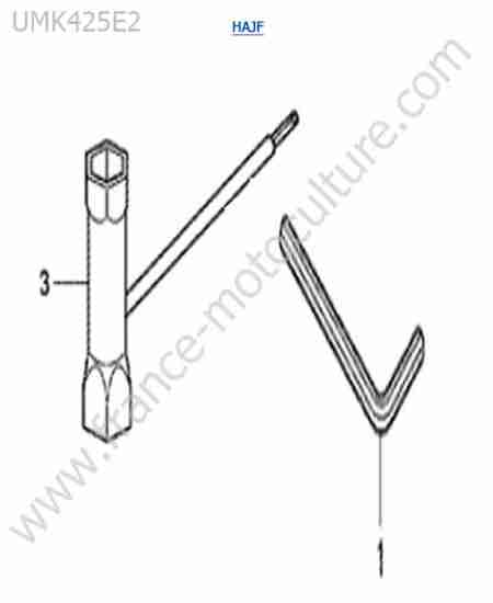 HONDA - UMK425-2-2 : Outil