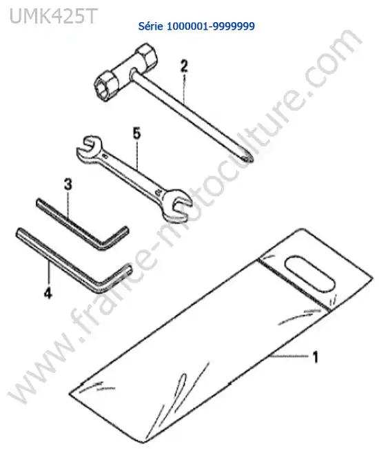 Accessoires HONDA UMK425-3