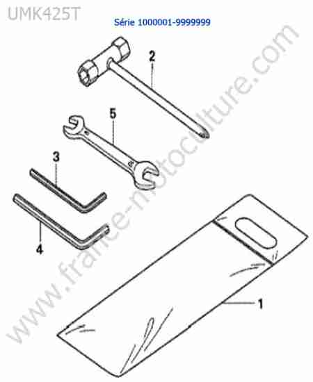 HONDA - UMK425-3 : Accessoires