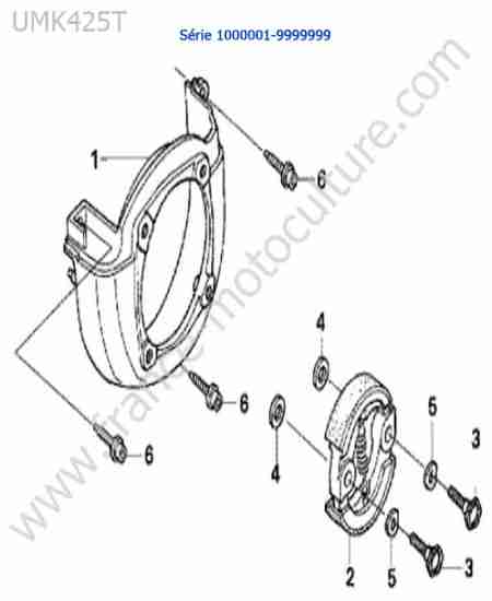 HONDA - UMK425-3 : Embrayage