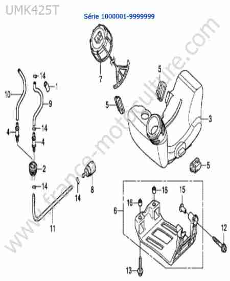 HONDA - UMK425-3 : Reservoir