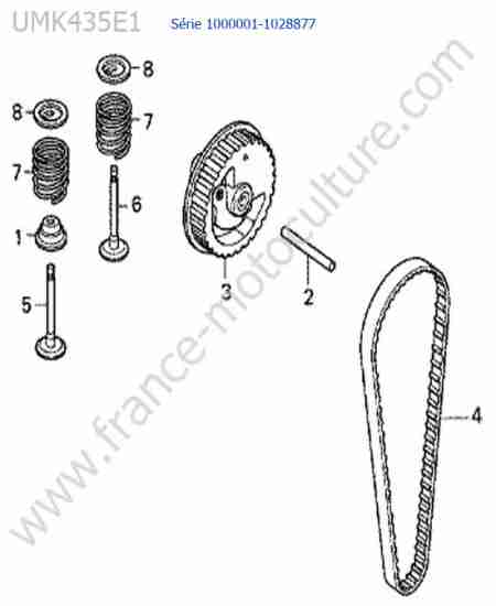 HONDA - UMK435-2 : Poulie a cames