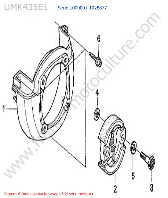 Embrayage HONDA UMK435-2