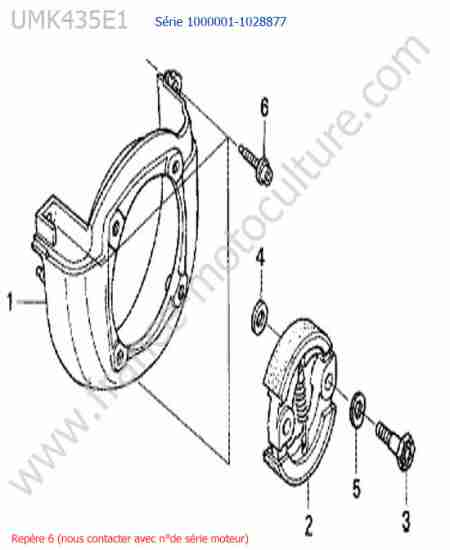 HONDA - UMK435-2 : Embrayage