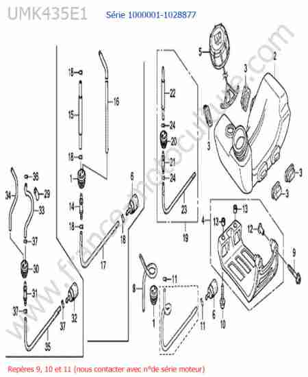 HONDA - UMK435-2 : Reservoir