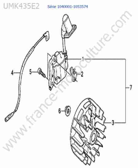 HONDA - UMK435-3 : Allumage