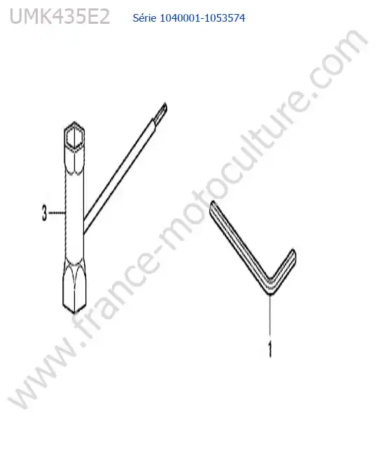 Accessoires HONDA UMK435-3