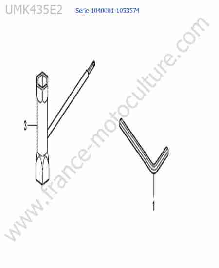 HONDA - UMK435-3 : Accessoires