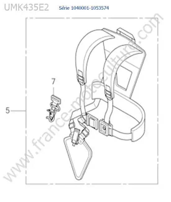 Harnais HONDA UMK435-3