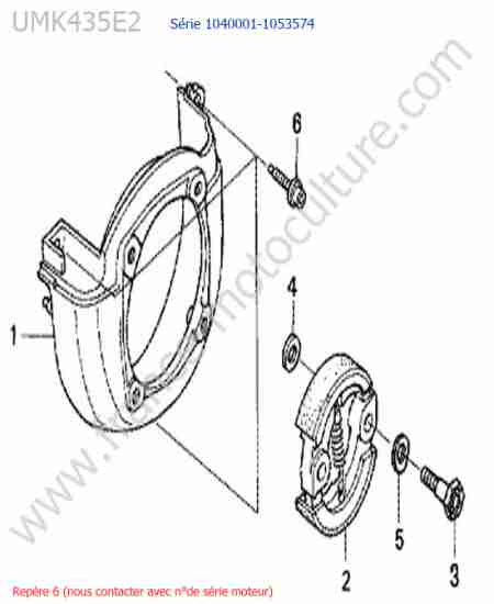 HONDA - UMK435-3 : Embrayage