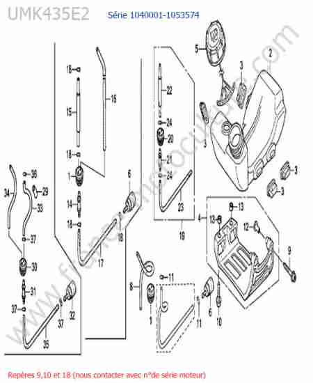 HONDA - UMK435-3 : Reservoir