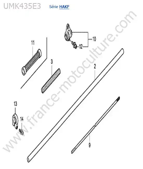Transmission HONDA UMK435-4-1