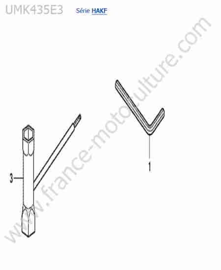 HONDA - UMK435-4-1 : Accessoires