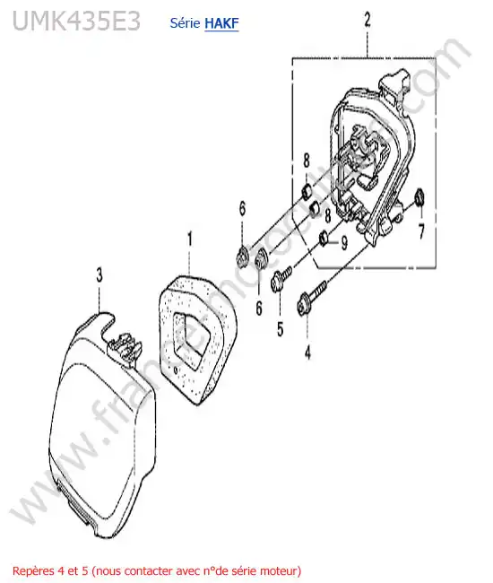 Filtre air HONDA UMK435-4-1