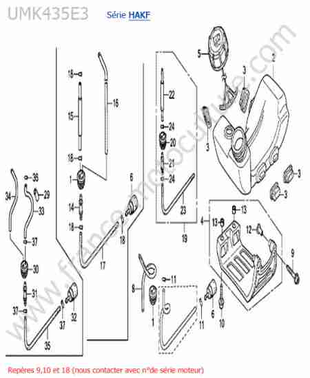 HONDA - UMK435-4-1 : Reservoir