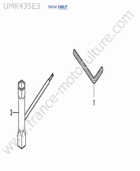HONDA - UMK435-4-2 : Accessoires