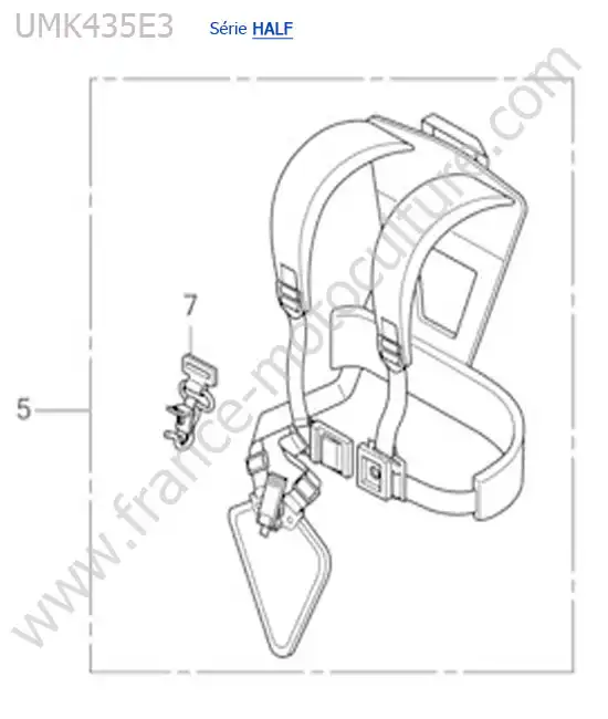 Harnais HONDA UMK435-4-2