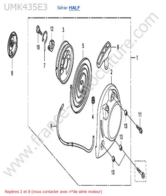 Lanceur HONDA UMK435-4-2