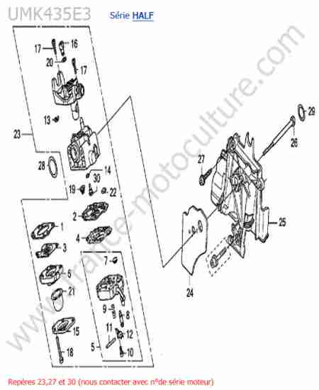 HONDA - UMK435-4-2 : Carburateur