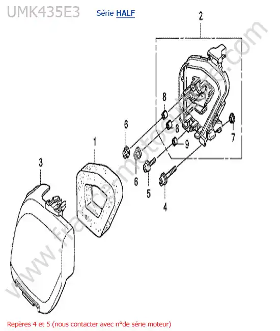 Filtre air HONDA UMK435-4-2