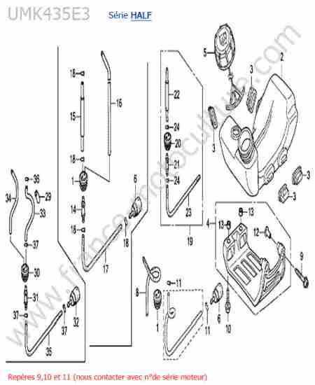 HONDA - UMK435-4-2 : Reservoir