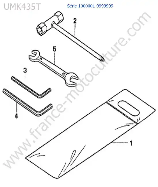 Accessoires HONDA UMK435-5