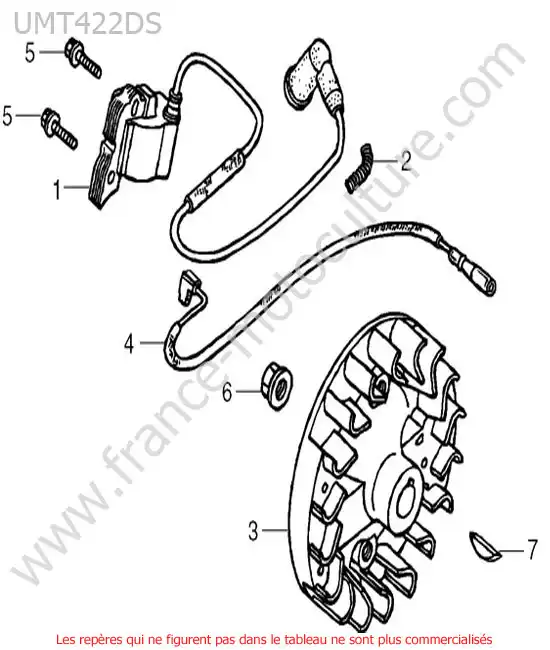 Bobine allumage HONDA UMT422-1
