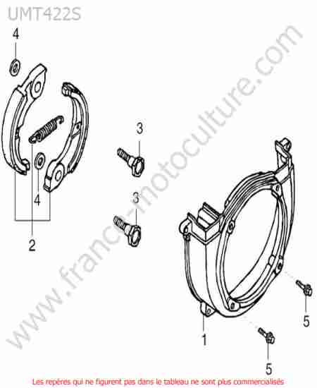 HONDA - UMT422-2 : Embrayage