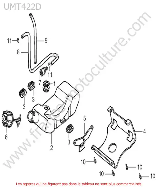 Reservoir HONDA UMT422