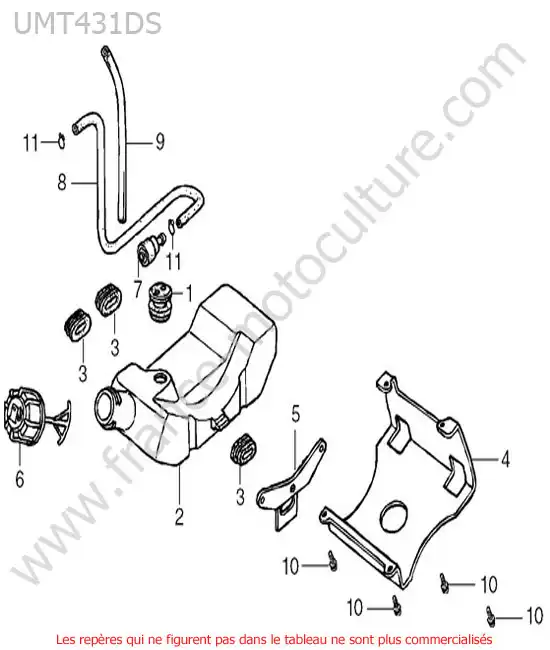 Reservoir  HONDA UMT431-1