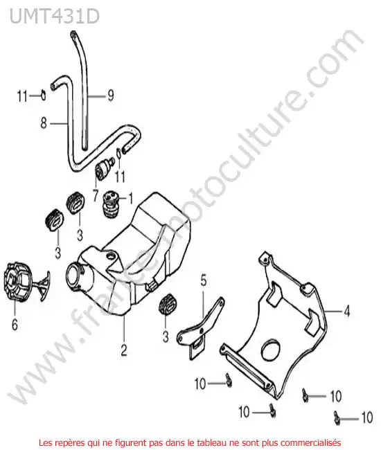 Reservoir HONDA UMT431