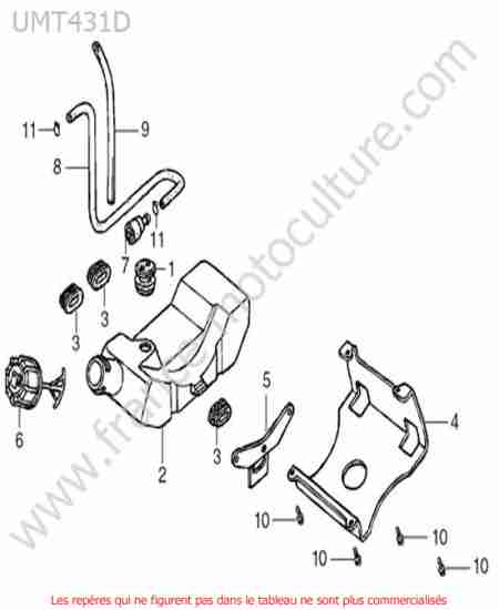HONDA - UMT431 : Reservoir