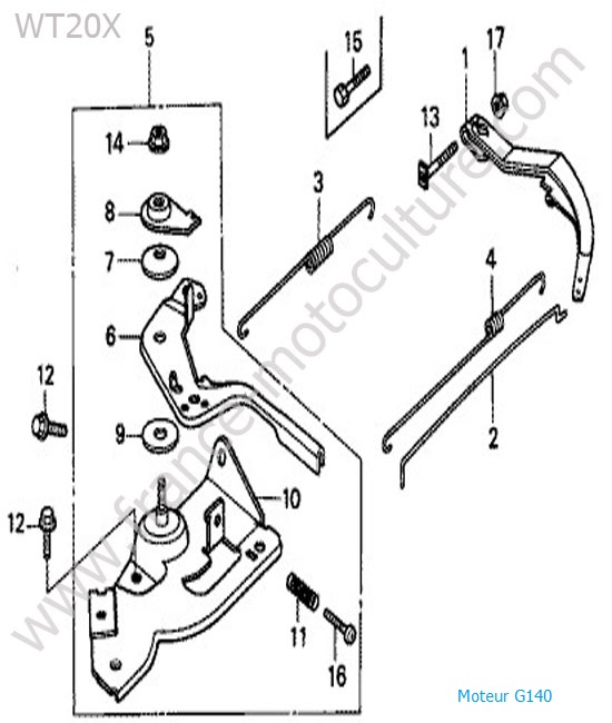 Regulateur HONDA WT20-1