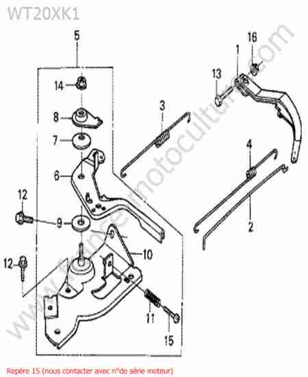HONDA - WT20-2 : Regulateur