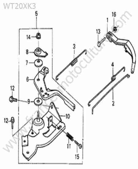 HONDA - WT20-4 : Regulateur