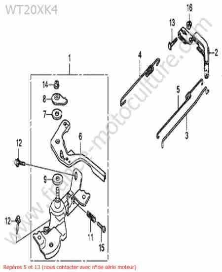 HONDA - WT20-5 : Regulateur