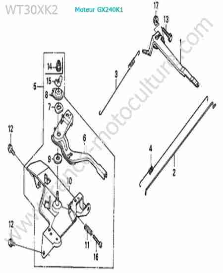 HONDA - WT30XK-2 : Regulateur