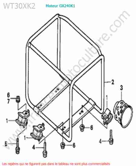 HONDA - WT30XK-2 : Chassis