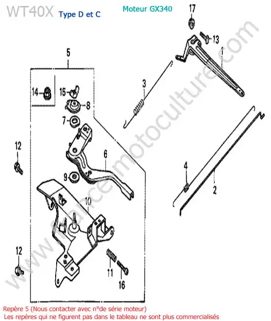 Regulateur HONDA WT40X-2