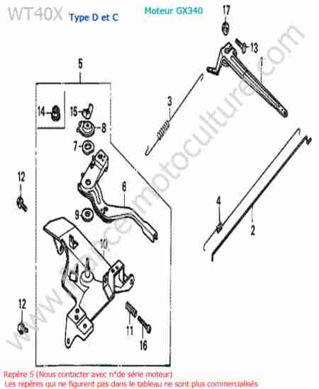 HONDA - WT40X-2 : Regulateur
