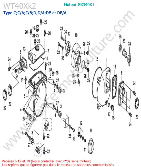 Pompe HONDA WT40XK2-2