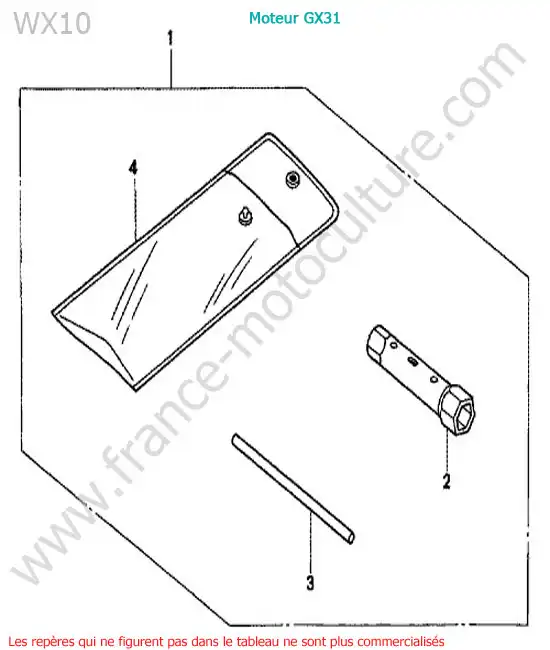 Outil HONDA WX10-1