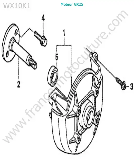Carter sortie HONDA WX10-2