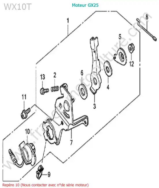 Regulateur HONDA WX10-3