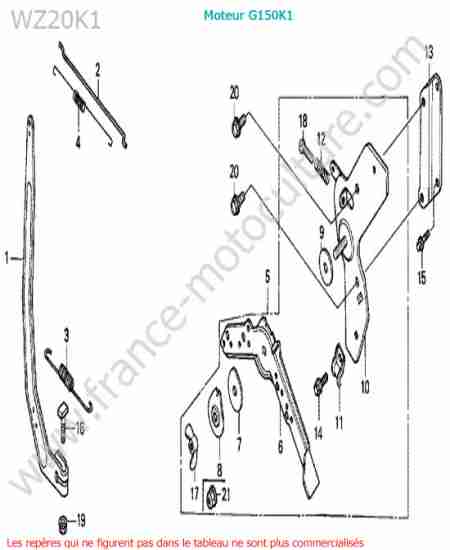 HONDA - WZ20-2 : Regulateur