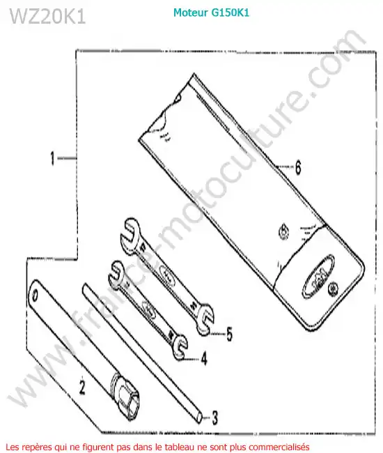 Outil HONDA WZ20-2