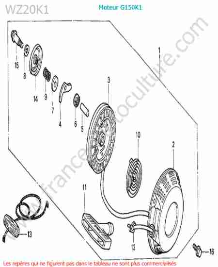 HONDA - WZ20-2 : Lanceur